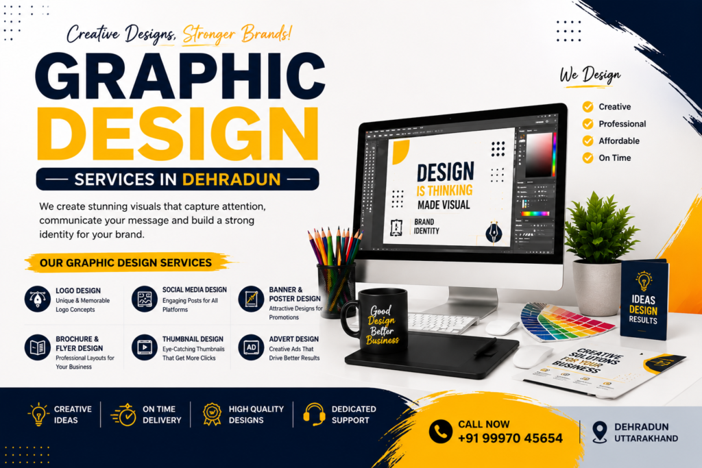 Graphic Designing Services in Dehradun