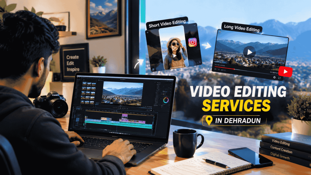 Video Editing Services in Dehradun for businesses and creators